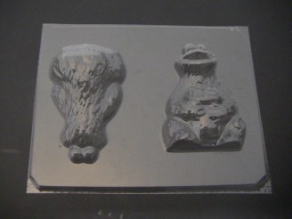 154sp Cracker Monster 3D Chocolate Mold